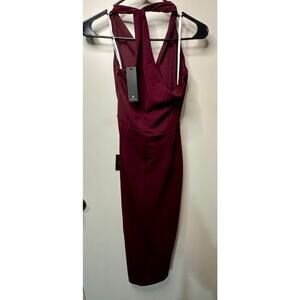 Lulus cocktail dress in Maroon Size XS